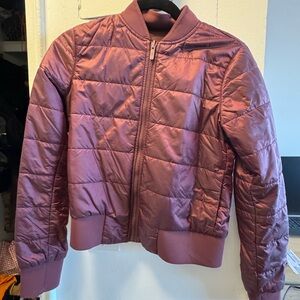 lululemon athletica Quilted Bomber Jacket - Mauve